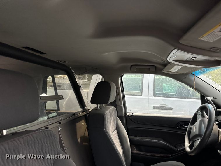 image for item NY9651 2017 Chevrolet  Tahoe Police SUV
