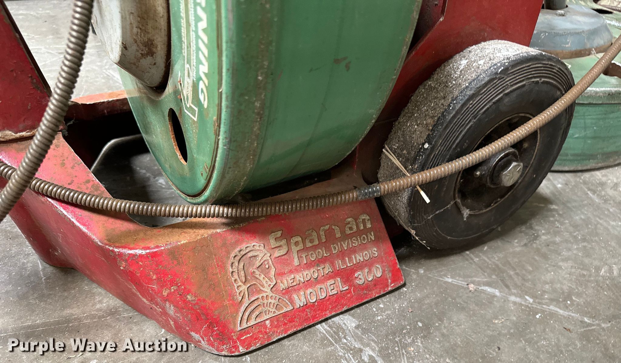 Spartan 300 drain cleaning machine in Wichita, KS Item NH9224 for