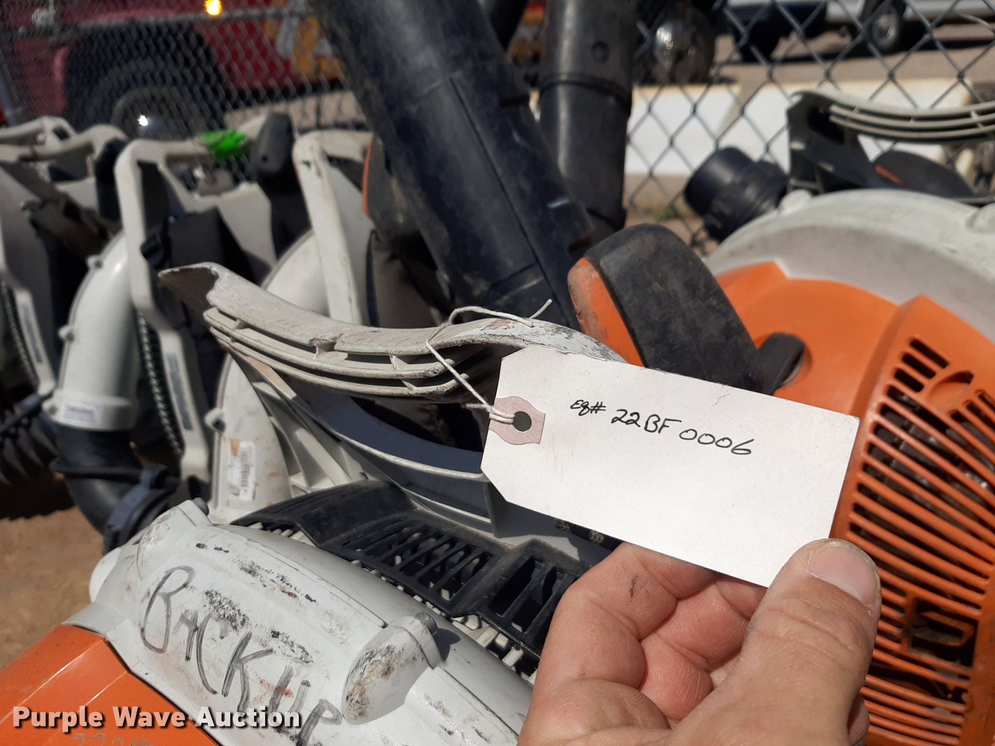 thumbnail image 2 of BR600 Blower Parts STIHL Backpack Blower Shoulder Straps 2 of 14