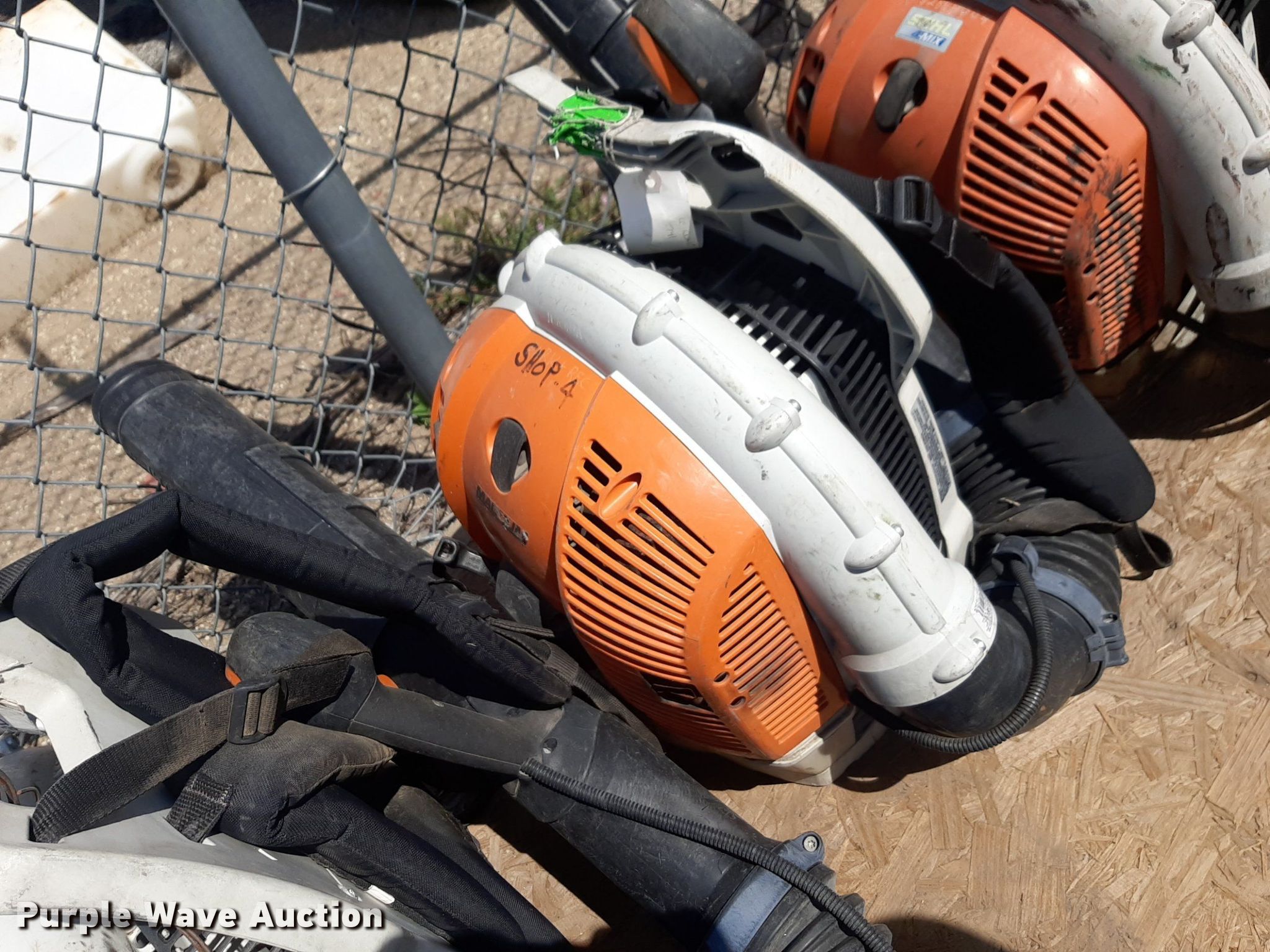 thumbnail image 2 of BR600 Blower Parts STIHL Backpack Blower Shoulder Straps 2 of 14