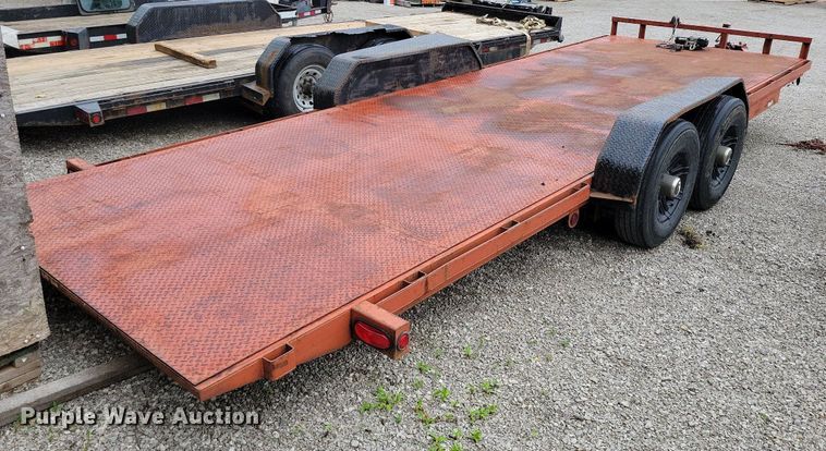 image for item DI3082 2001 Mar Building Solutions tilt deck equipment trailer