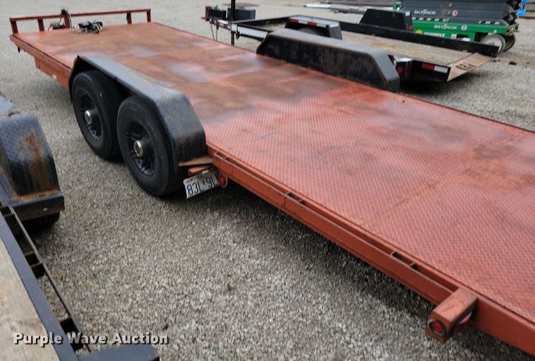 image for item DI3082 2001 Mar Building Solutions tilt deck equipment trailer