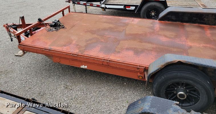 image for item DI3082 2001 Mar Building Solutions tilt deck equipment trailer