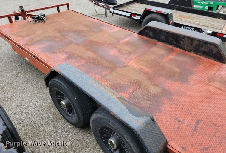 image for item DI3082 2001 Mar Building Solutions tilt deck equipment trailer