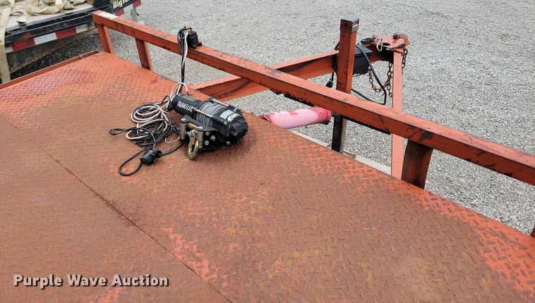 image for item DI3082 2001 Mar Building Solutions tilt deck equipment trailer