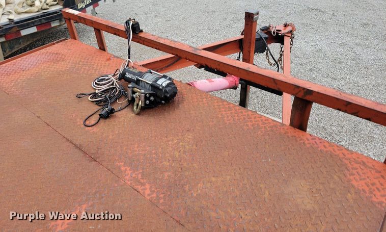 image for item DI3082 2001 Mar Building Solutions tilt deck equipment trailer