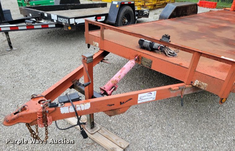 image for item DI3082 2001 Mar Building Solutions tilt deck equipment trailer