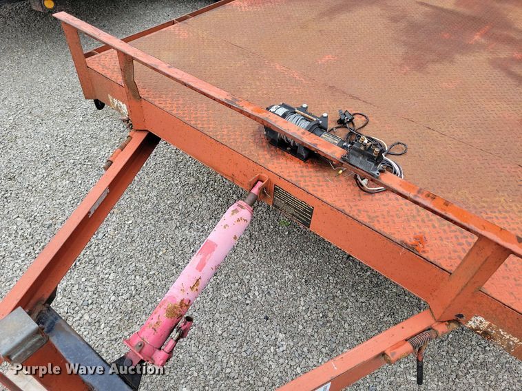 image for item DI3082 2001 Mar Building Solutions tilt deck equipment trailer