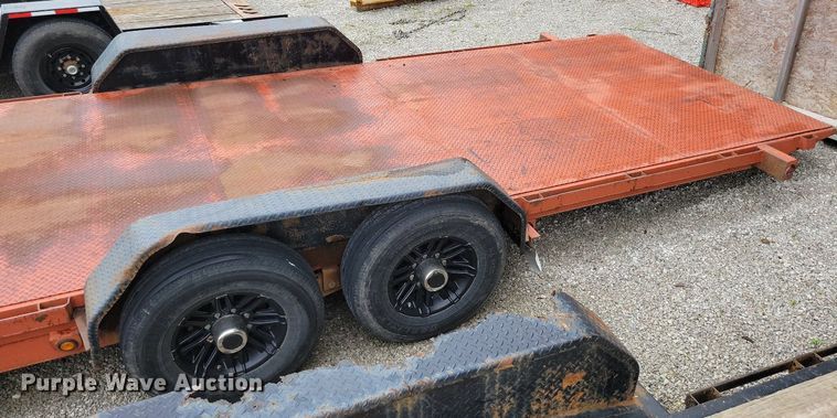 image for item DI3082 2001 Mar Building Solutions tilt deck equipment trailer