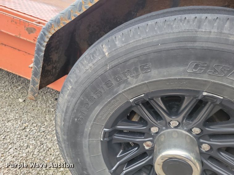 image for item DI3082 2001 Mar Building Solutions tilt deck equipment trailer