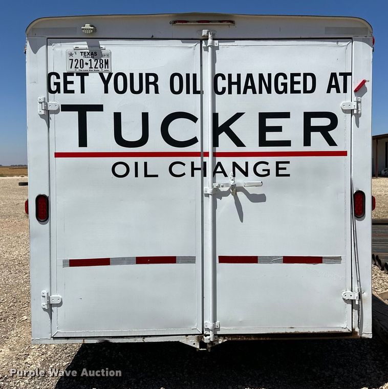 image for item DK6571 2014 WW enclosed cargo trailer