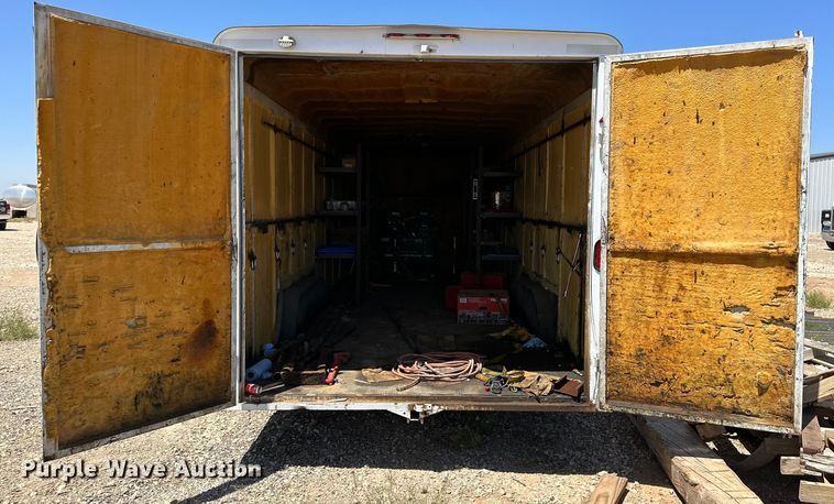 image for item DK6571 2014 WW enclosed cargo trailer