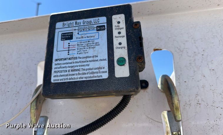 image for item DK6572 2024 Diamond C LPX210 equipment trailer