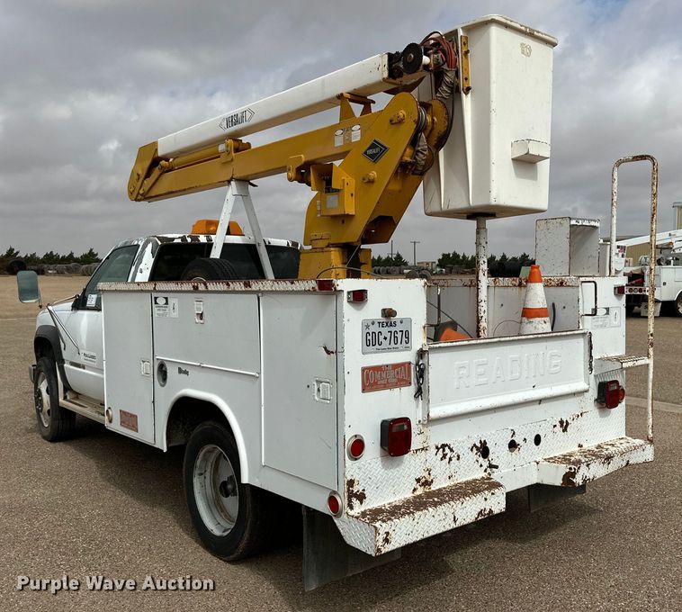 image for item DK6574 1993 Chevrolet C3500 utility bed pickup truck