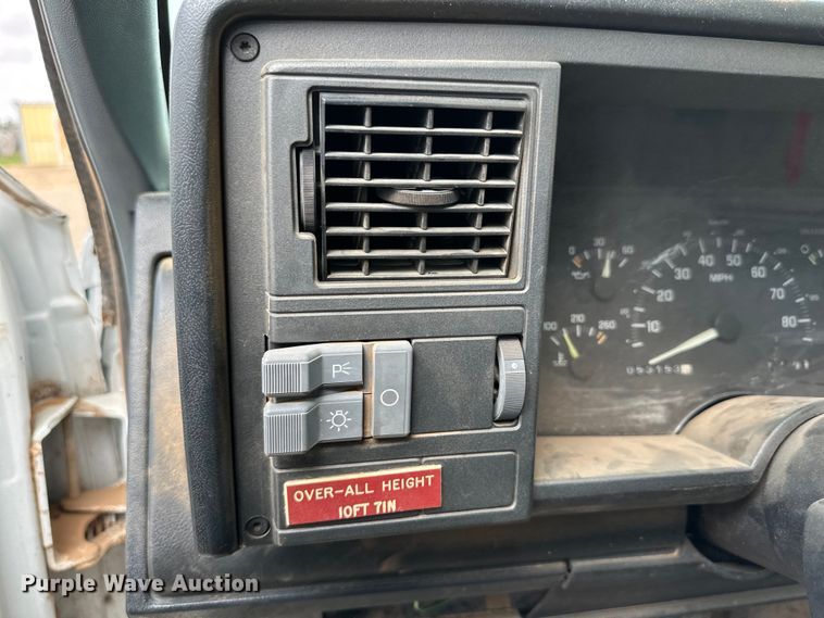 image for item DK6574 1993 Chevrolet C3500 utility bed pickup truck