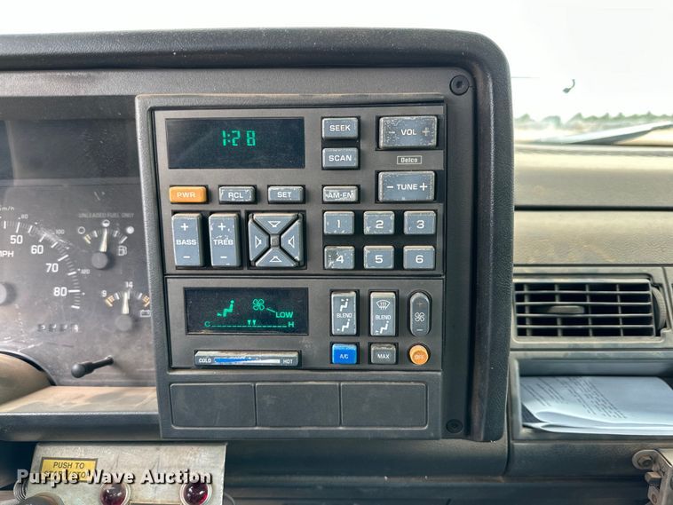 image for item DK6574 1993 Chevrolet C3500 utility bed pickup truck