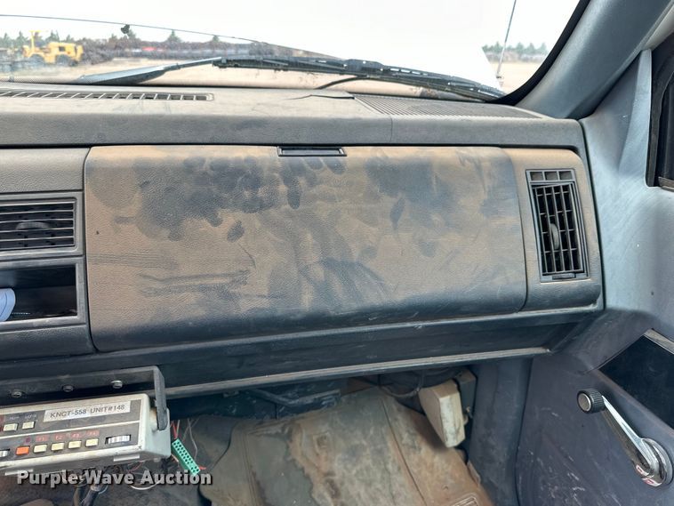 image for item DK6574 1993 Chevrolet C3500 utility bed pickup truck