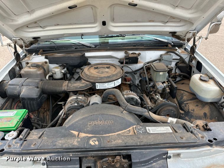 image for item DK6574 1993 Chevrolet C3500 utility bed pickup truck