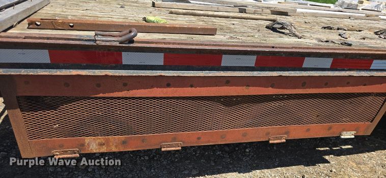 image for item DM1664 1994 Fannin Fabrication  Road Hog equipment trailer
