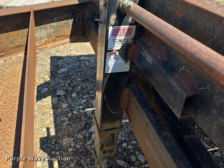 image for item DM1664 1994 Fannin Fabrication  Road Hog equipment trailer