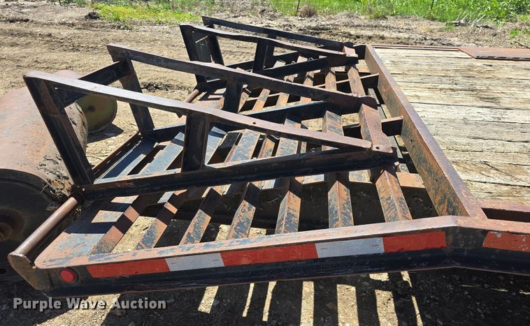 image for item DM1664 1994 Fannin Fabrication  Road Hog equipment trailer