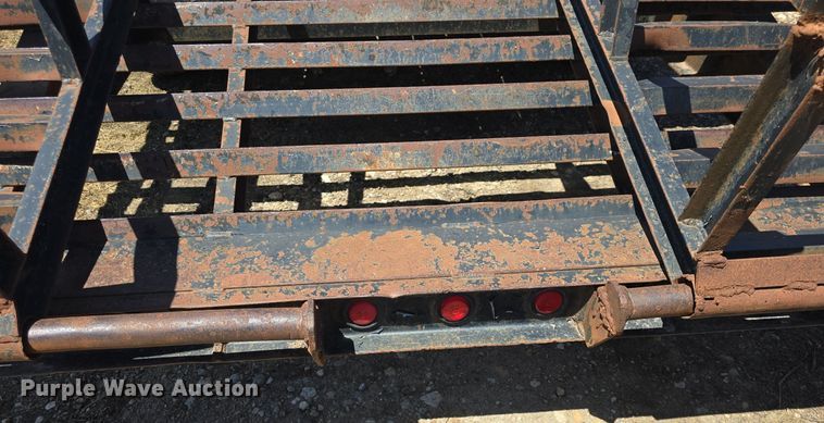 image for item DM1664 1994 Fannin Fabrication  Road Hog equipment trailer