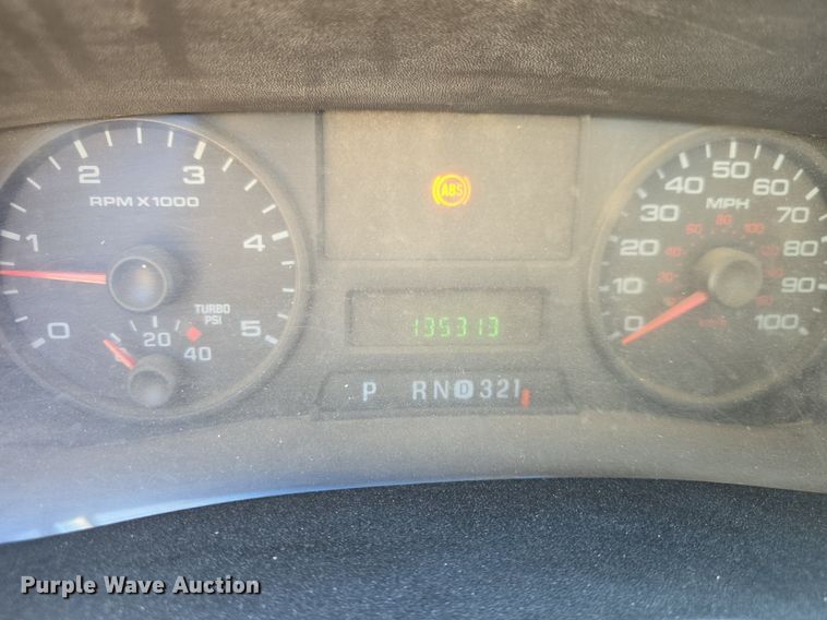 image for item DM1666 2007 Ford F450 Super Duty XL flatbed truck