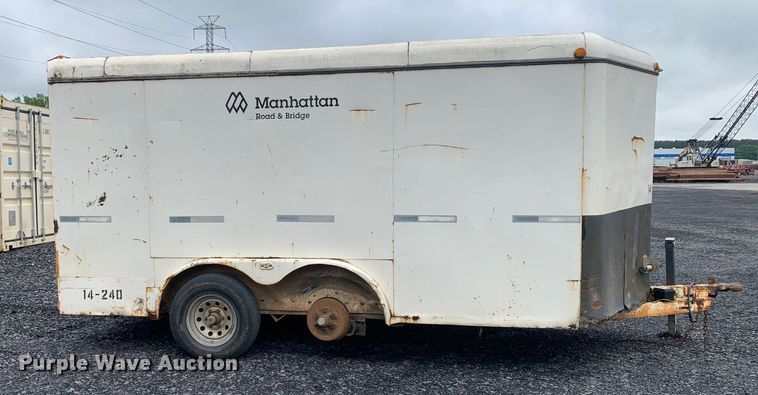 image for item DM7821 2006 W-W Trailers 15x6JJ enclosed cargo trailer