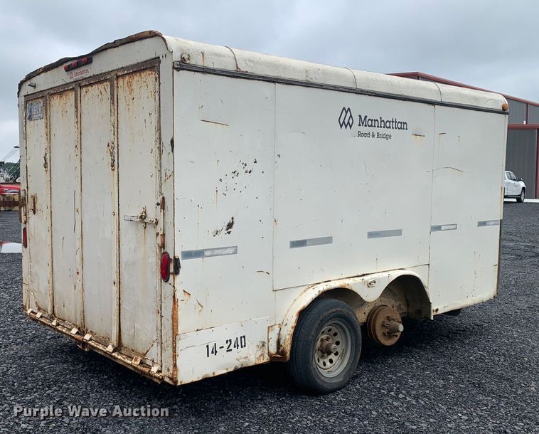 image for item DM7821 2006 W-W Trailers 15x6JJ enclosed cargo trailer