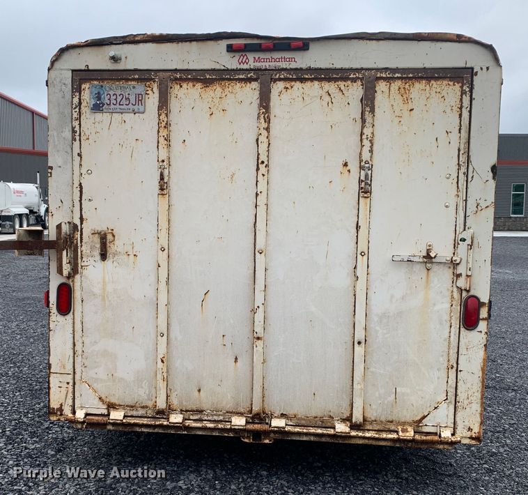 image for item DM7821 2006 W-W Trailers 15x6JJ enclosed cargo trailer