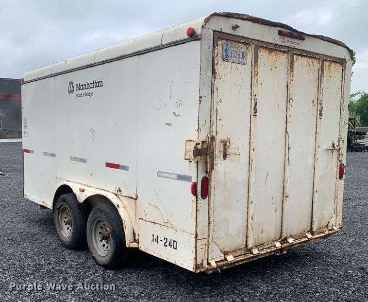 image for item DM7821 2006 W-W Trailers 15x6JJ enclosed cargo trailer