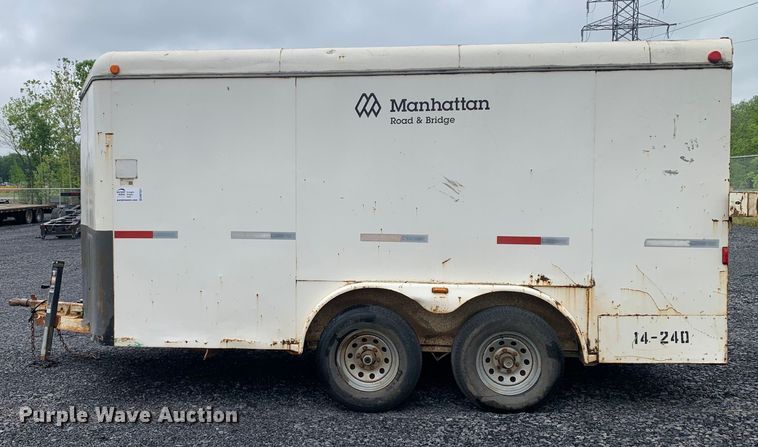 image for item DM7821 2006 W-W Trailers 15x6JJ enclosed cargo trailer