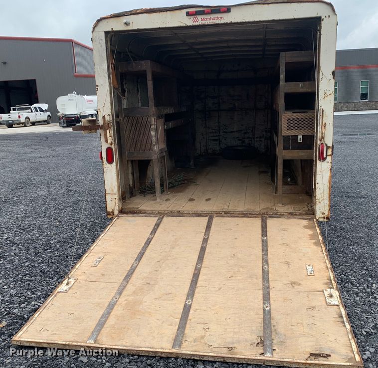 image for item DM7821 2006 W-W Trailers 15x6JJ enclosed cargo trailer