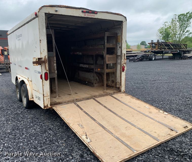 image for item DM7821 2006 W-W Trailers 15x6JJ enclosed cargo trailer