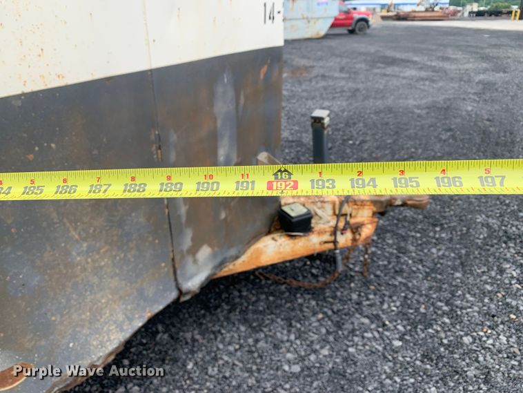 image for item DM7821 2006 W-W Trailers 15x6JJ enclosed cargo trailer