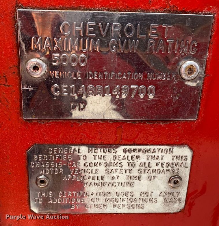 image for item DM7841 1968 Chevrolet C10 pickup truck