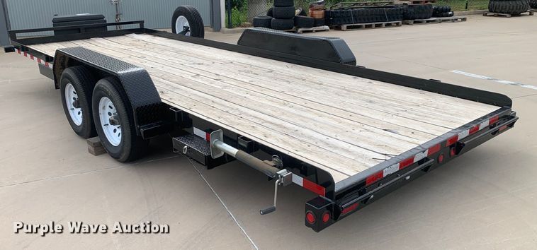 image for item DM7853 2022 Orange Line TH10 utility trailer