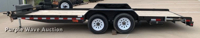 image for item DM7853 2022 Orange Line TH10 utility trailer