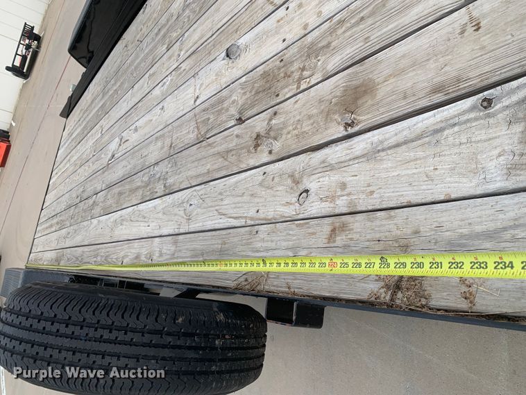 image for item DM7853 2022 Orange Line TH10 utility trailer