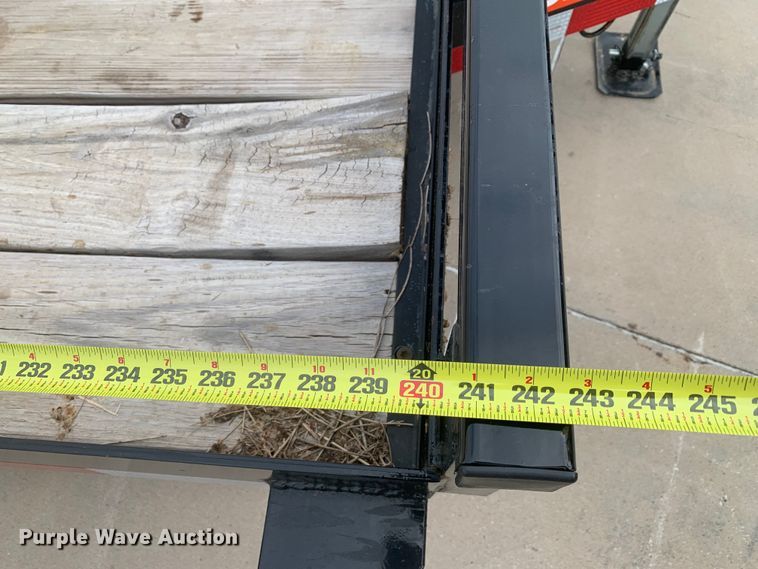 image for item DM7853 2022 Orange Line TH10 utility trailer