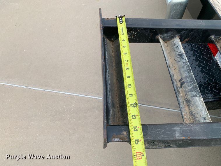 image for item DM7853 2022 Orange Line TH10 utility trailer