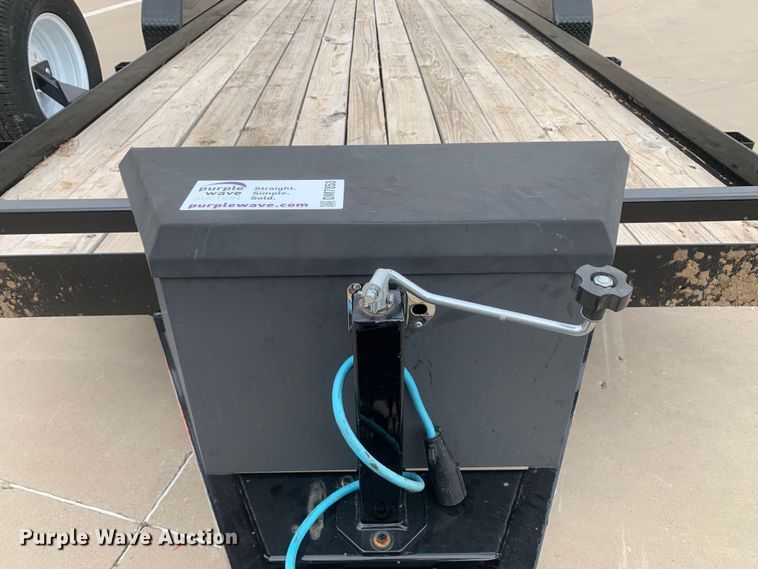 image for item DM7853 2022 Orange Line TH10 utility trailer