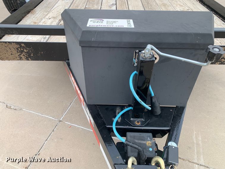 image for item DM7853 2022 Orange Line TH10 utility trailer