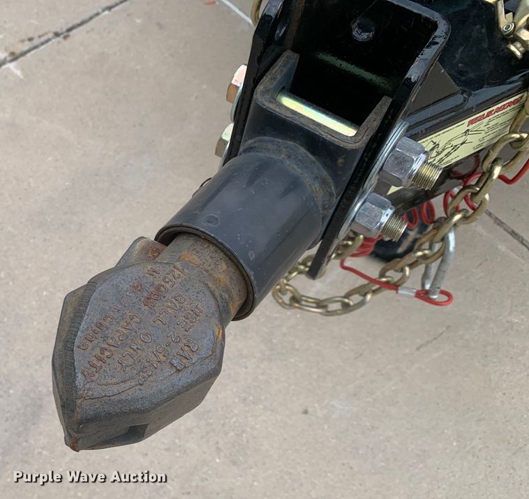 image for item DM7853 2022 Orange Line TH10 utility trailer