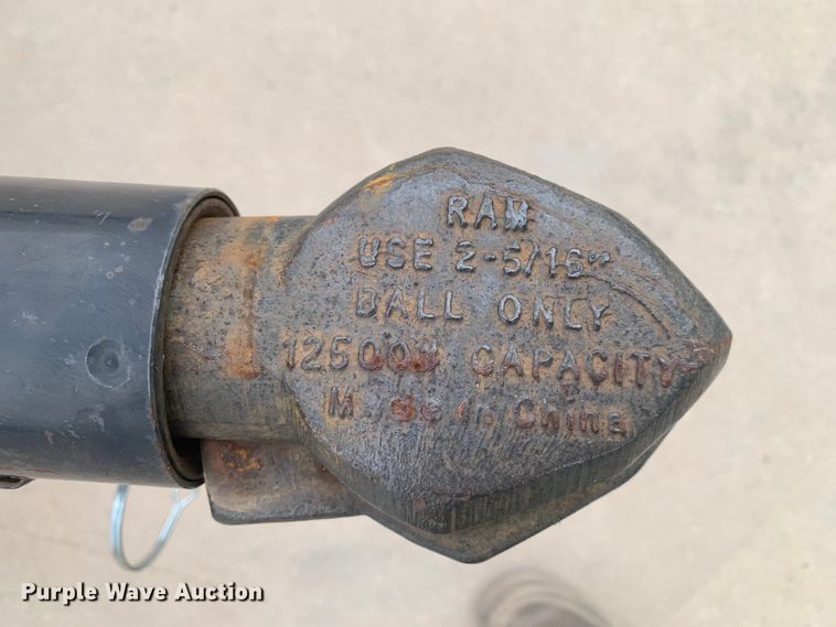 image for item DM7853 2022 Orange Line TH10 utility trailer