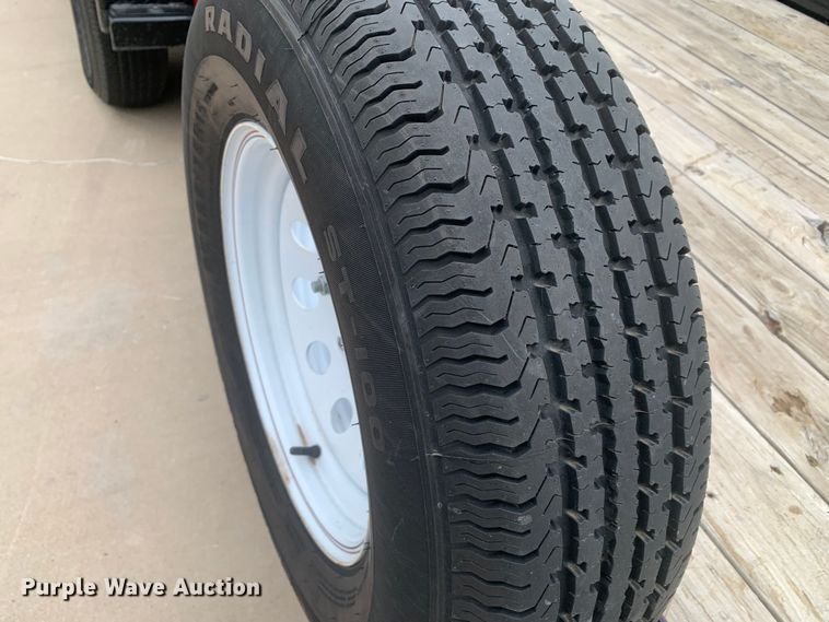 image for item DM7853 2022 Orange Line TH10 utility trailer