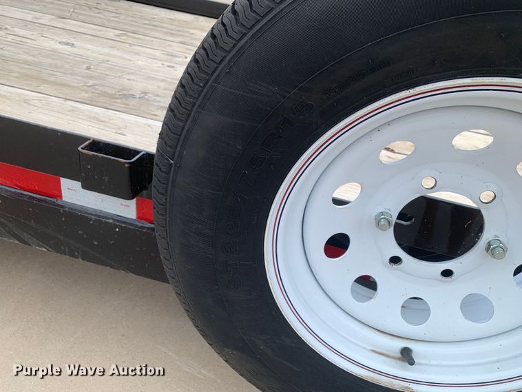 image for item DM7853 2022 Orange Line TH10 utility trailer