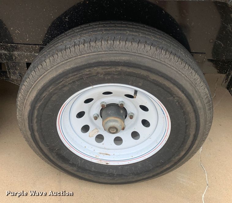 image for item DM7853 2022 Orange Line TH10 utility trailer