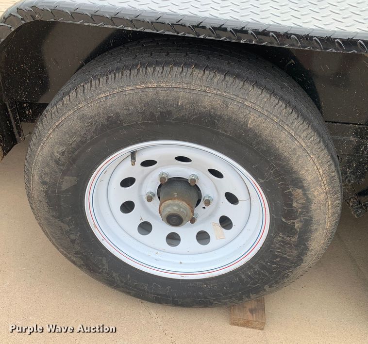 image for item DM7853 2022 Orange Line TH10 utility trailer