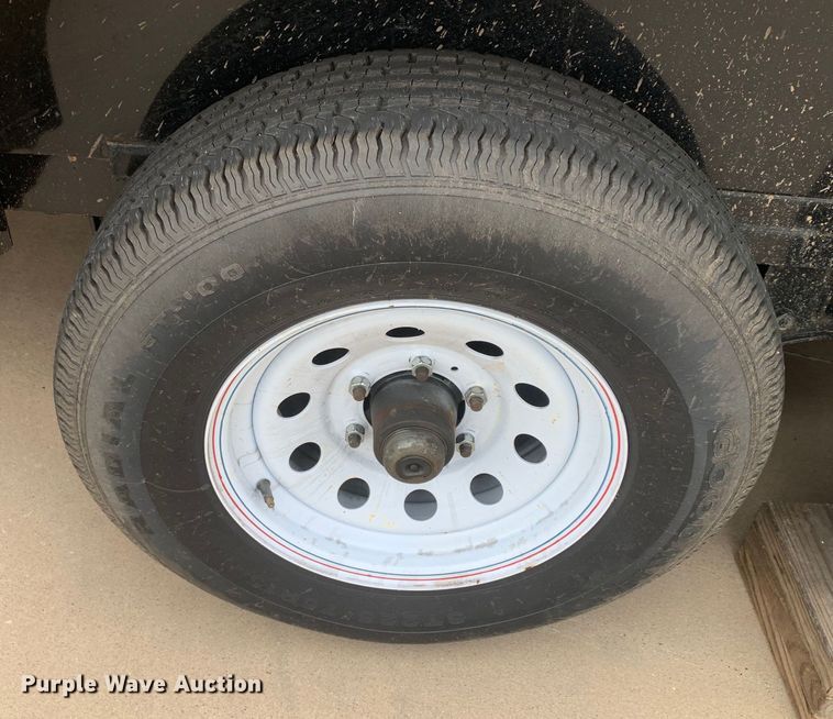 image for item DM7853 2022 Orange Line TH10 utility trailer